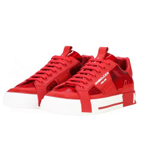 tenis dolce gabbana mujer rojos|dolce and gabbana tekkies.